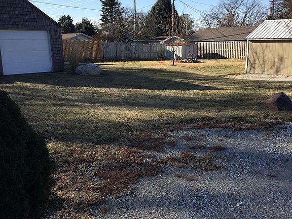 Backyard (Garage is not included)