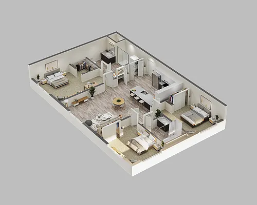 Floor plan Russian Sage 1
