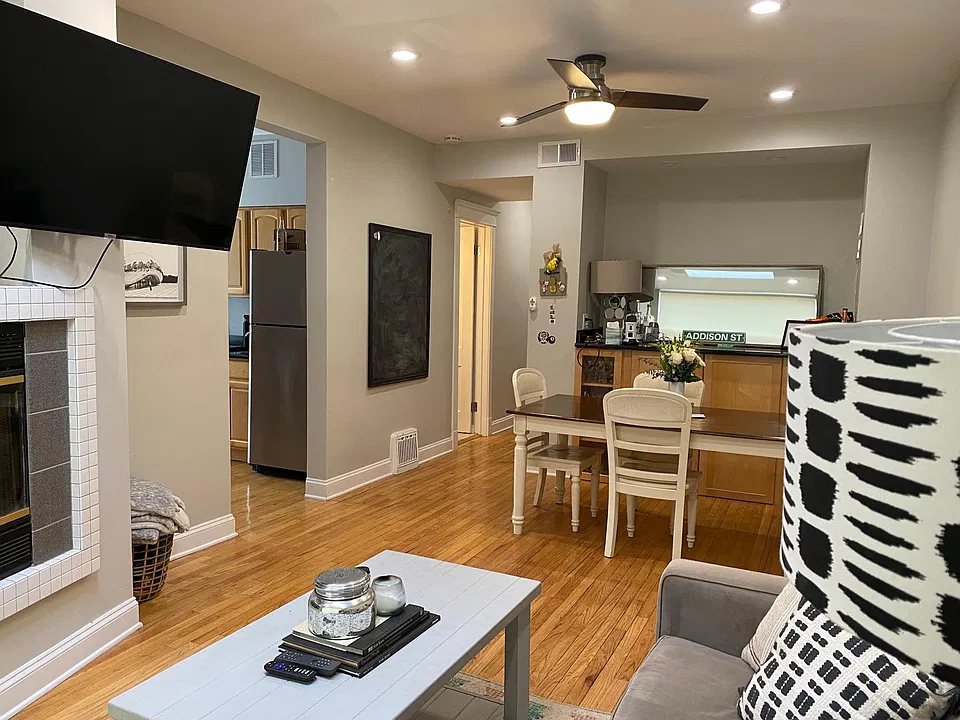 Spacious family room