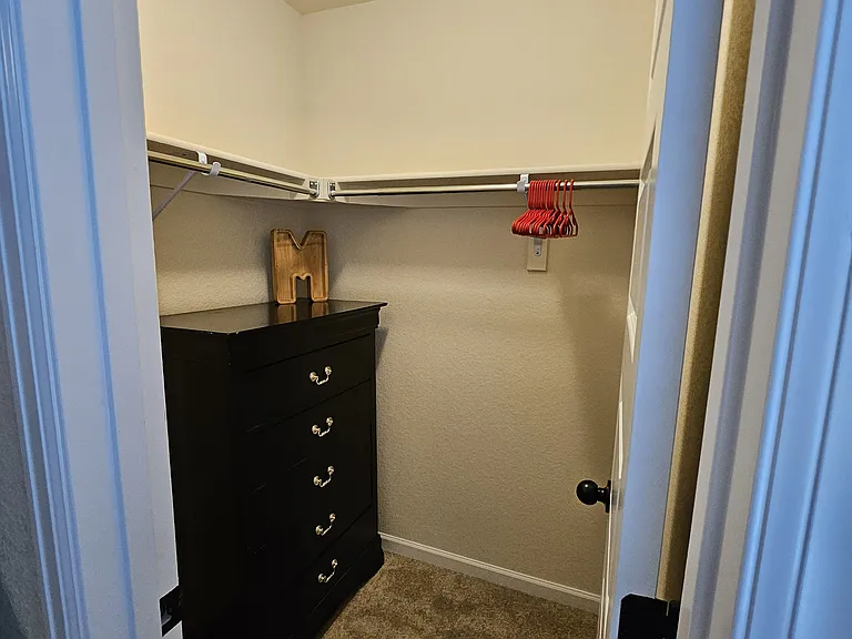 Third bedroom closet.