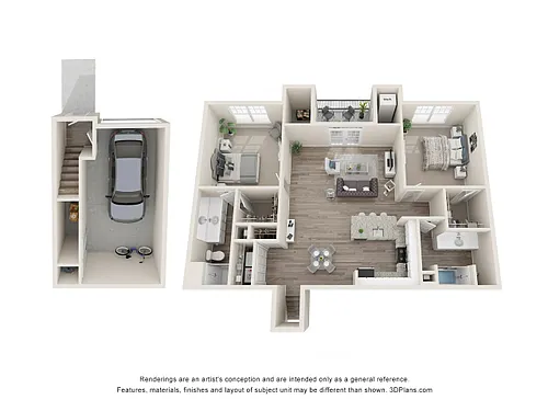 Floor plan Rosemont Renovated
