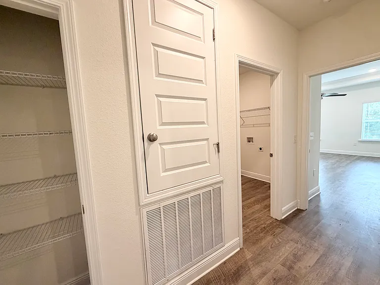 Hallway leading to Master Bedroom & Laundry Room