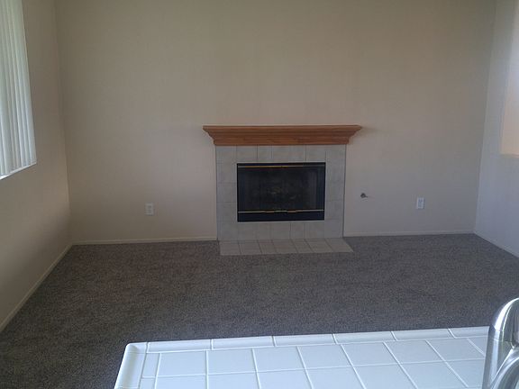 Family room fireplace