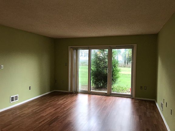 Living room + walk out patio