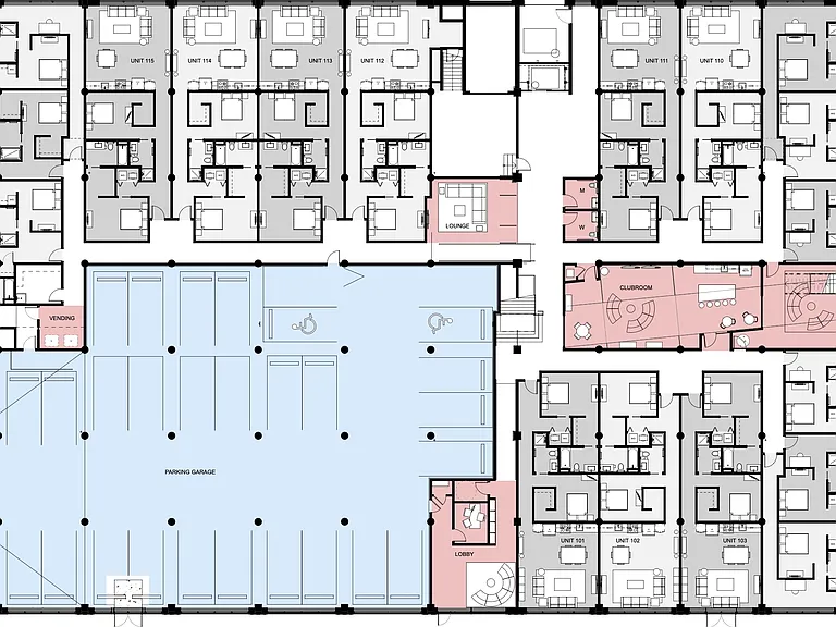 1st Floor Building Layout