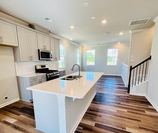 Kitchen and Family Room