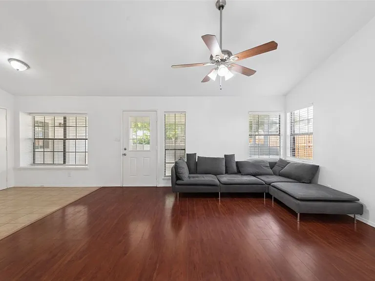 The living room