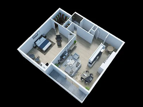 Floor plan A1