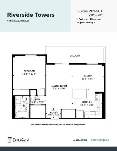 Floor plan The 01 & 05 Collection
