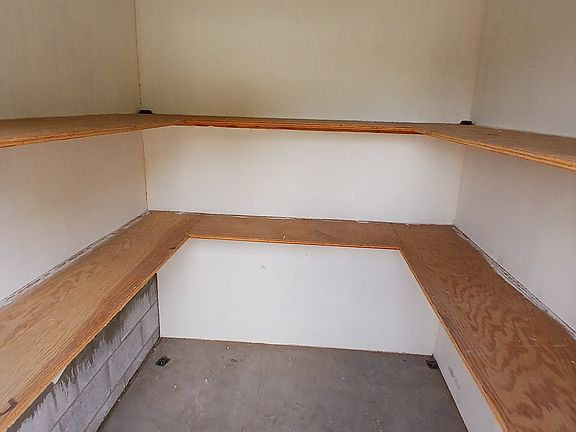 Separate storage room included
