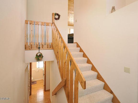 First I'll show you what's at the top of the stairs....