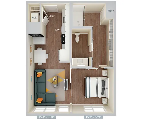Floor plan Furnished-f-AM01-578SF3114
