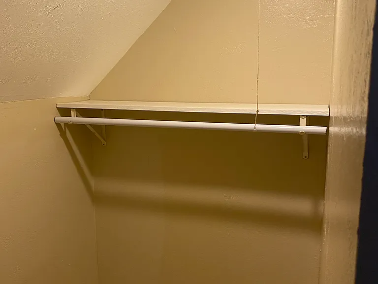 2nd floor bedroom closet