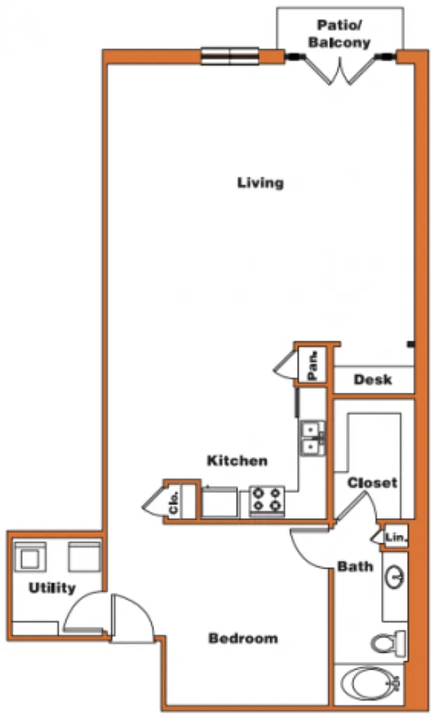 Floor plan Loft 10