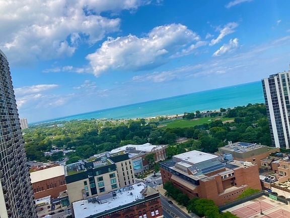 Actual view from unit looking at North Ave Beach at Lincoln Park