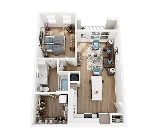 Floor plan A2A