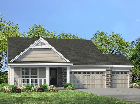 Whitehall 3-Car Plan, The Villages at Post Farms Manors 3-Car