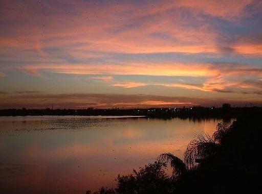 Lake Emerald at dusk. - Copy