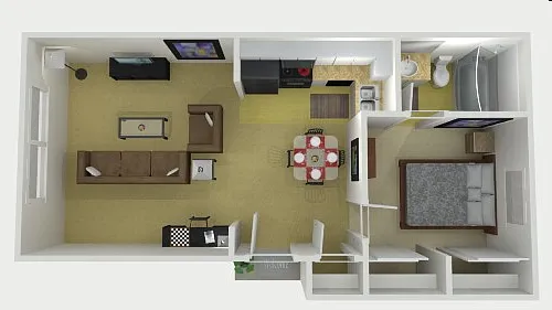 Floor plan Studio