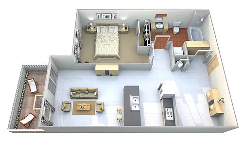Floor plan Sahale Mountain