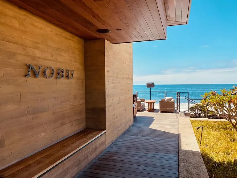 Walking distance to Nobu.