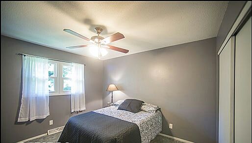 Spacious bedrooms