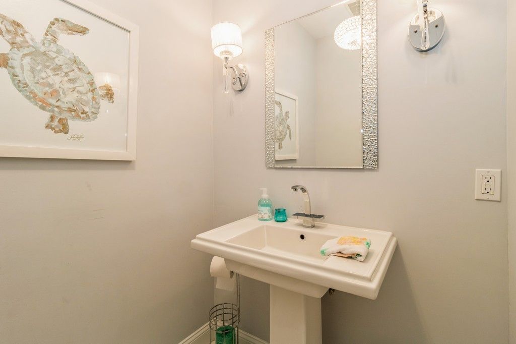  half bath on first floor