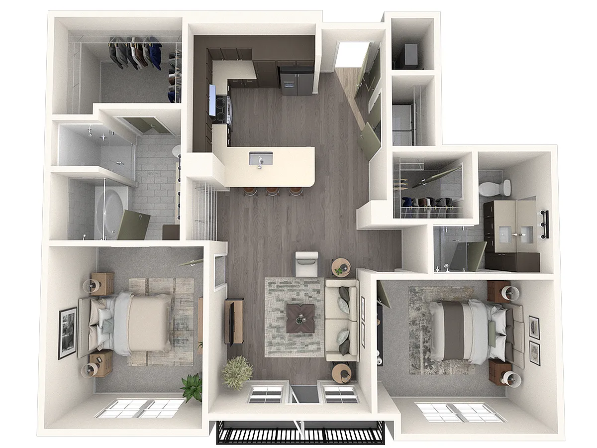 Floor plan B21