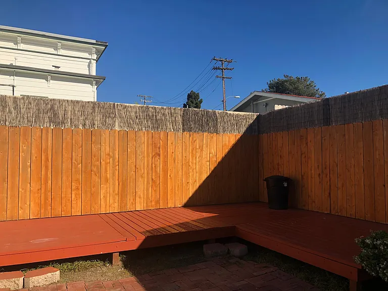 Deck for outdoor living