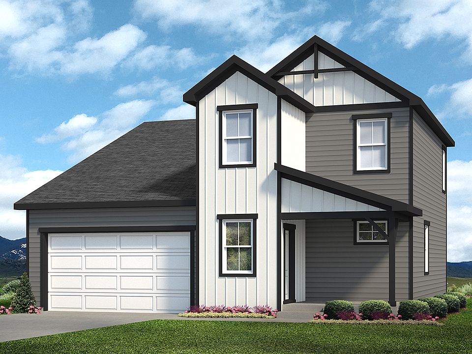 Stonewall 604A - Farmhouse Elevation - Example