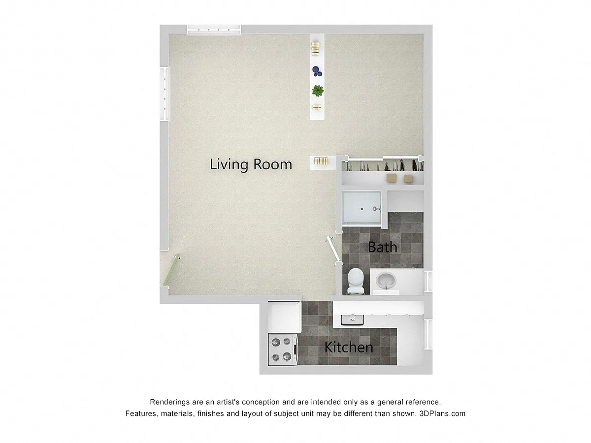 Floor plan The Clay