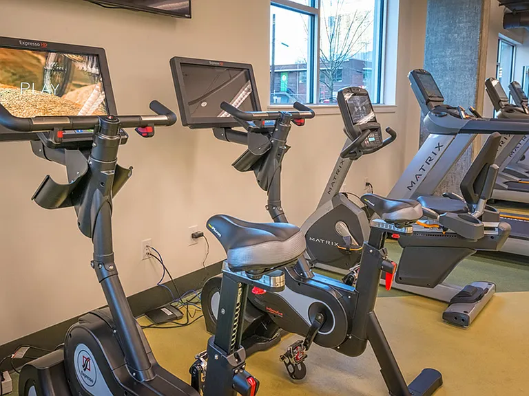 Fitness center is open 24-hours