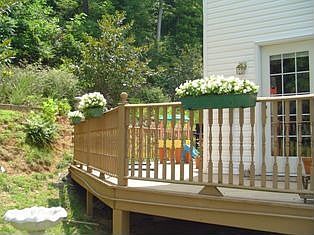 Wrap around Back Deck