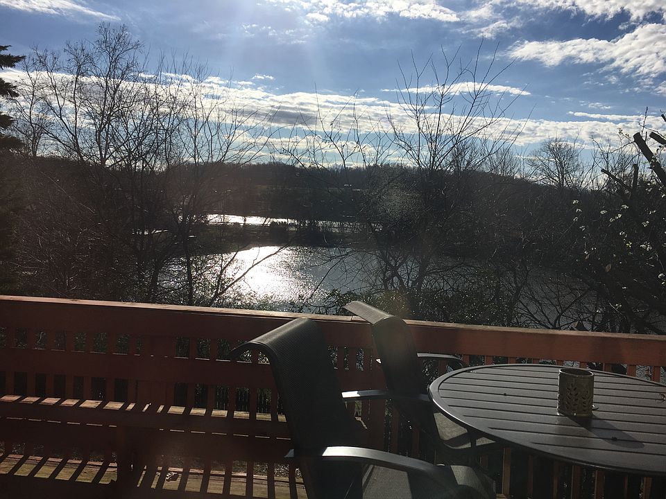 Lake views from the deck