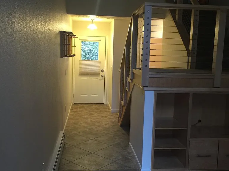 View of Entry From Living Room