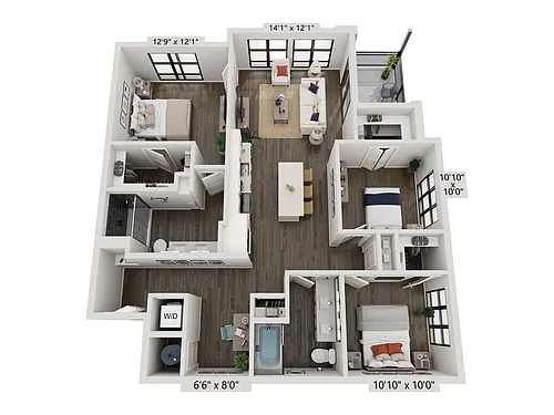 Floor plan C1