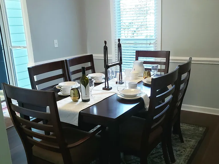 Formal Dining can seat up to 8