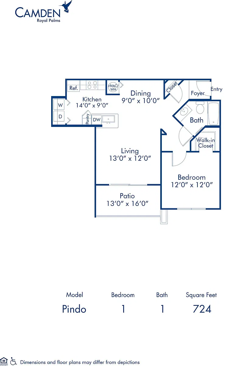 Floor plan Pindo