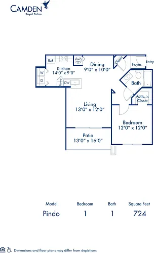 Floor plan Pindo