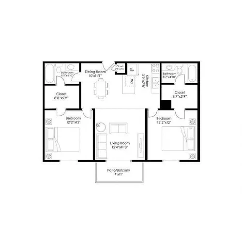 Floor plan B5R