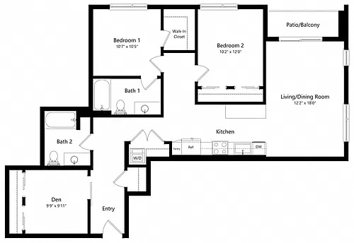 Floor plan BD3