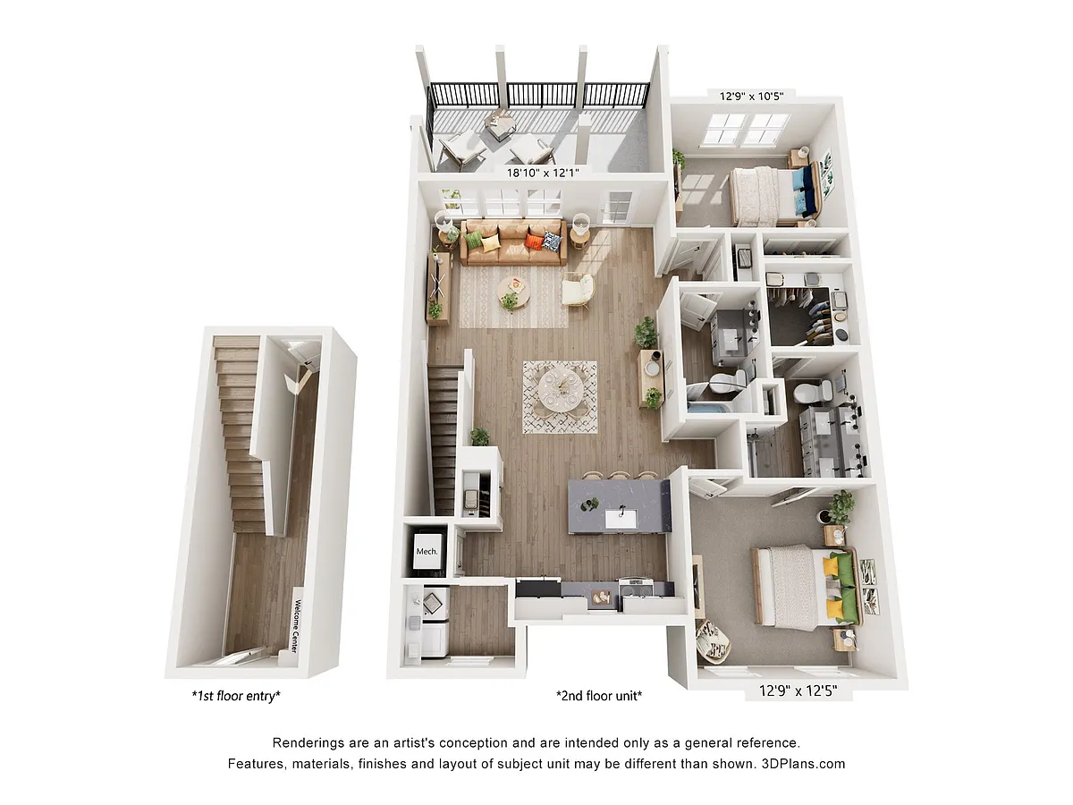 Floor plan The Cavalier