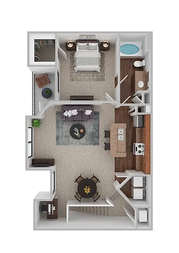 Floor plan 1GV