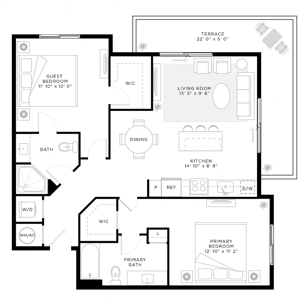 Floor plan B3