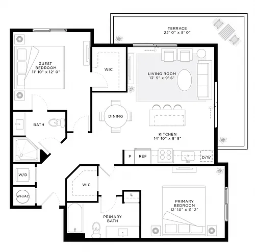 Floor plan B3