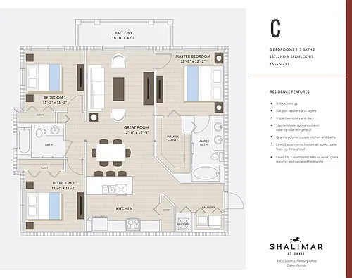 Floor plan C