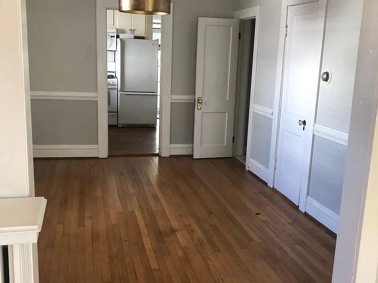 view to dining room from living room