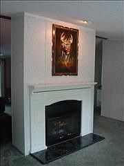 Doublesided fireplace