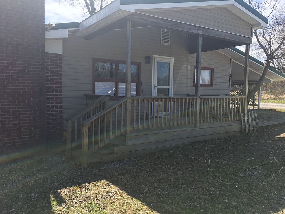 Front of home with porch 