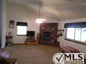 Wood Burning Fireplace